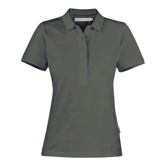 Neptune Womens Cotton Polos Grey